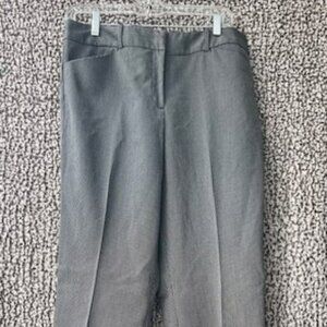 WORTHINGTON Black and White Patterned Modern Fit Dress Pants